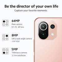 Xiaomi 11 Lite 5G NE wersja globalna 6G + 128G/8G + 128G/8G + 256G Snapdragon 778G Octa Core 64MP kamera 90Hz wyświetlacz 33W szybka ładowarka 4